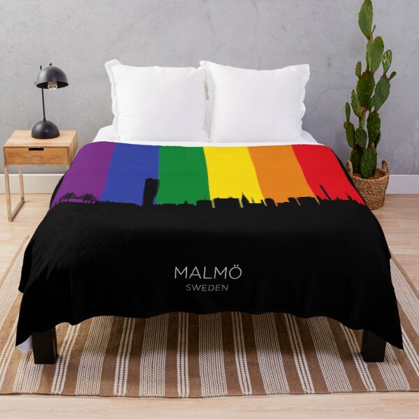 Item preview, Malmö Sweden Skyline designed and sold by ArtPrints.