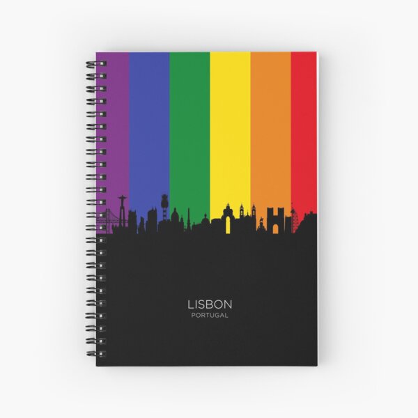 Aperçu de l'œuvre Lisbon Portugal Skyline créée et vendue par ArtPrints.