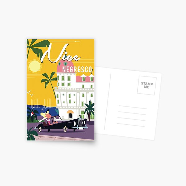 Item preview, Nice Cote d'Azur poster designed and sold by GAGodel.