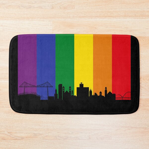 Item preview, Middlesbrough England Skyline designed and sold by ArtPrints.