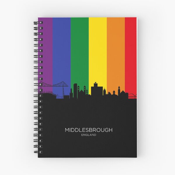 Item preview, Middlesbrough England Skyline designed and sold by ArtPrints.