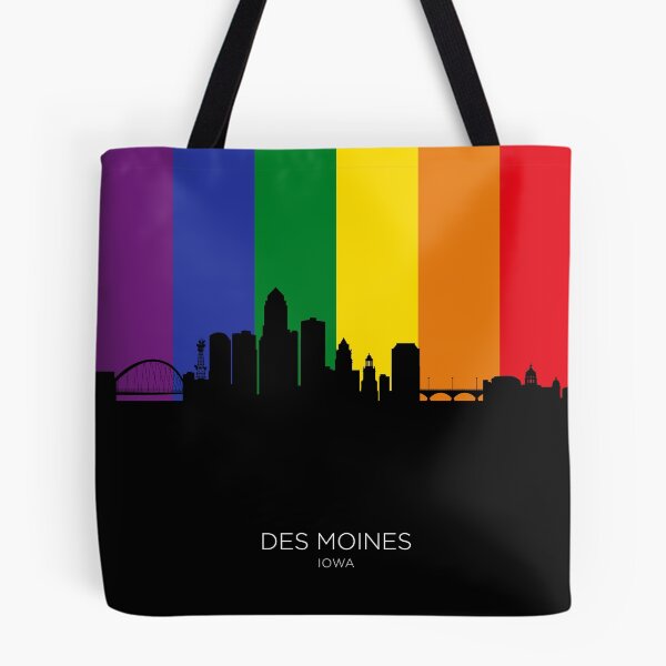Item preview, Des Moines Iowa Skyline designed and sold by ArtPrints.