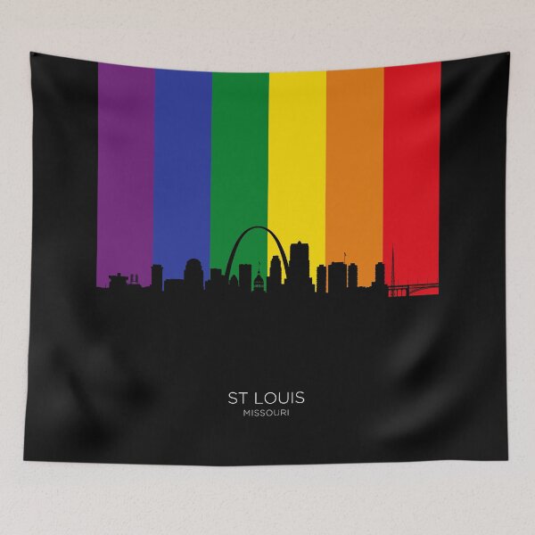 Artikelvorschau, St Louis Missouri Skyline entworfen und verkauft von ArtPrints.