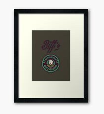 Biff's Auto Detailing Framed Print