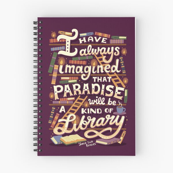 Item preview, Library is Paradise designed and sold by Risa Rodil.
