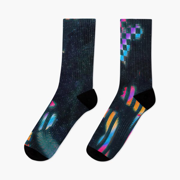 Item preview, Vaporwave inspired silhouette artwork designed and sold by sharpecanary.