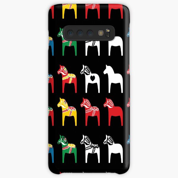 Dala Horses Dalarna Sweden Horse Dalecarlian Swedish Colorful Samsung Galaxy Snap Case