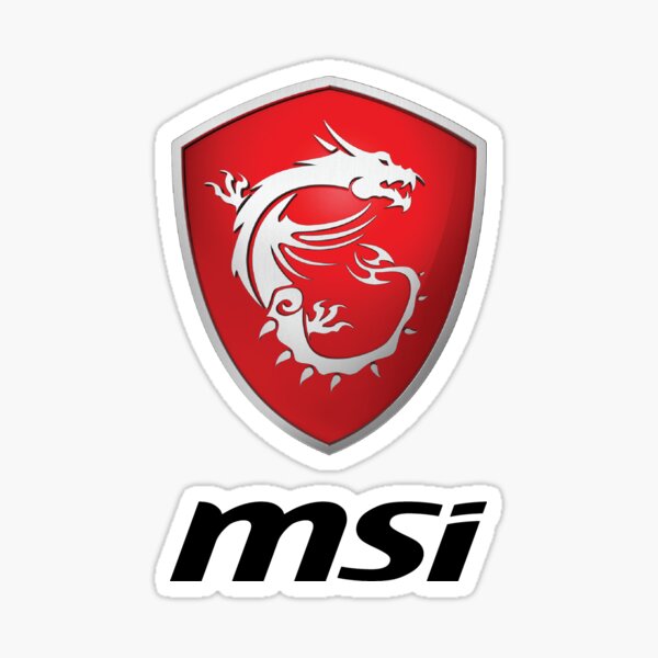 Msi Stickers Redbubble