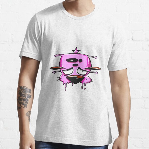 Courage the Cowardly Dog⢠Splattered Essential T-Shirt