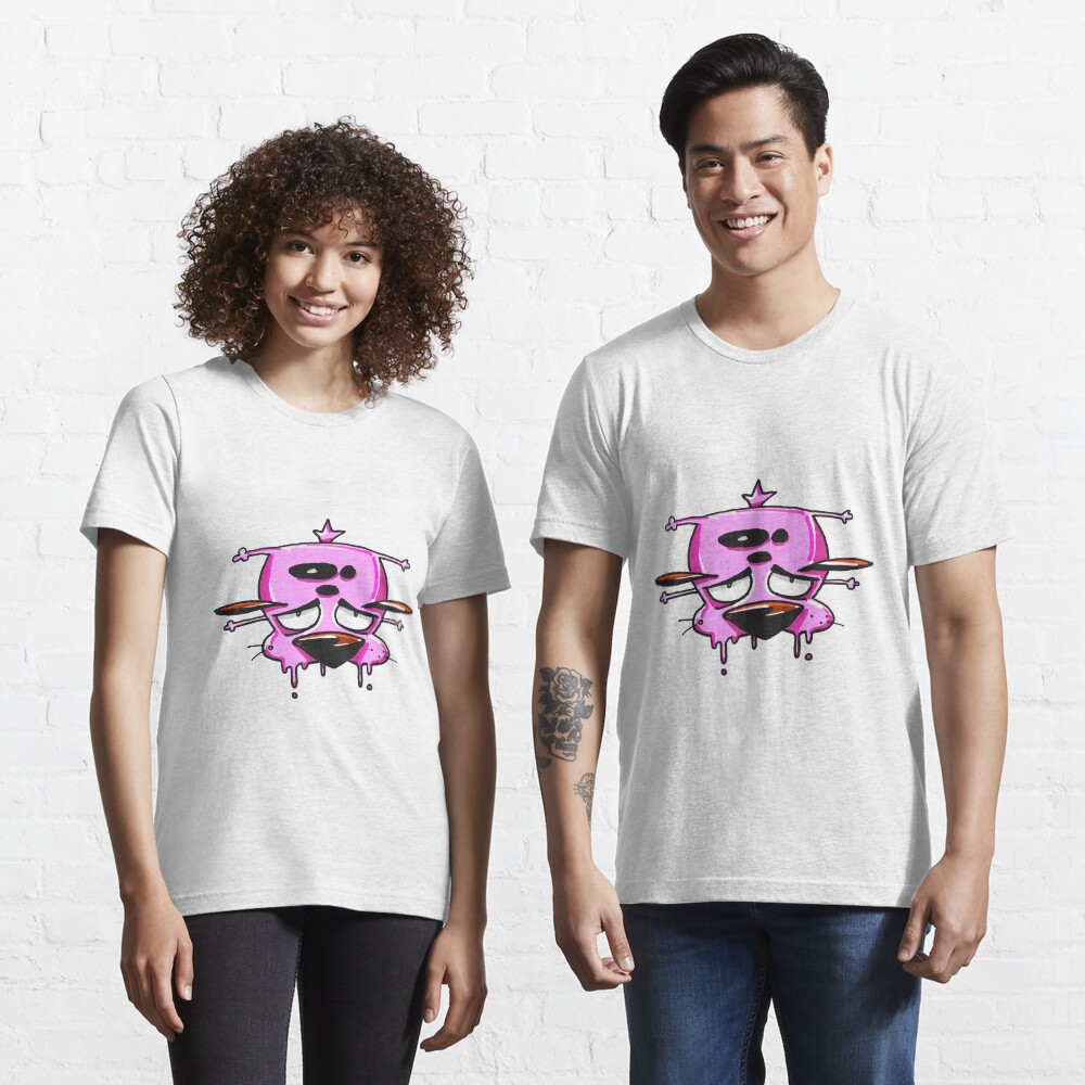 Courage the Cowardly Dog™ Splattered Essential T-Shirt