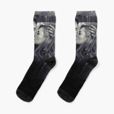 Mulder und Scully: Küssen Sie sich unter dem Regen Socken