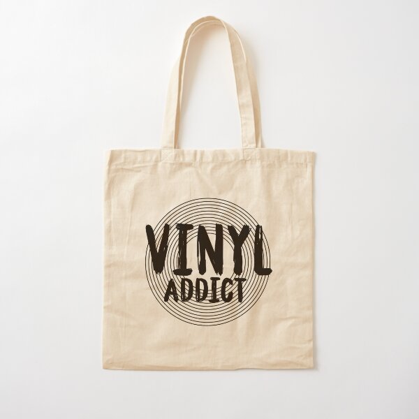 Vinyl addict - vinyl records collector Cotton Tote Bag