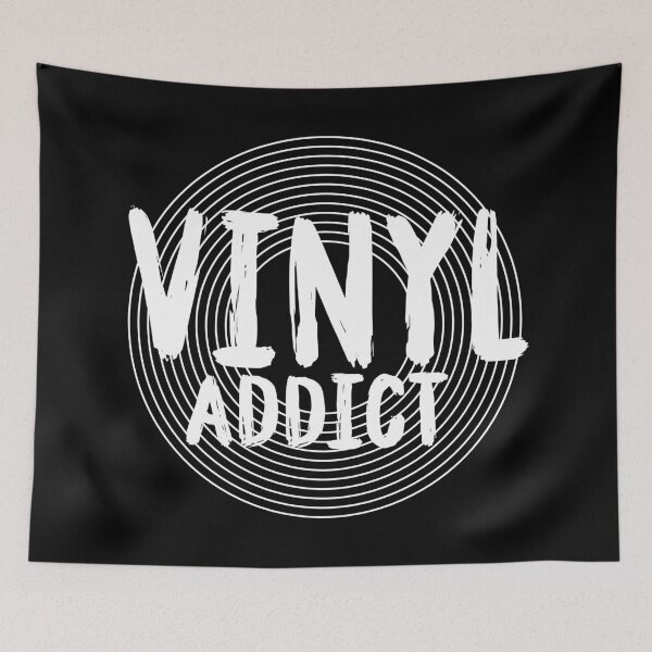 Item preview, Vinyl addict - vinyl records collector designed and sold by RAWWR.