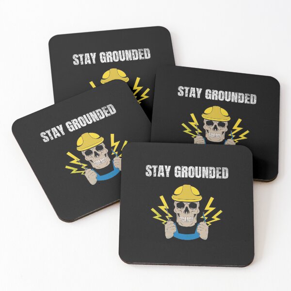 Item preview, Electrician Gift Stay Grounded designed and sold by DavidGiftShop.