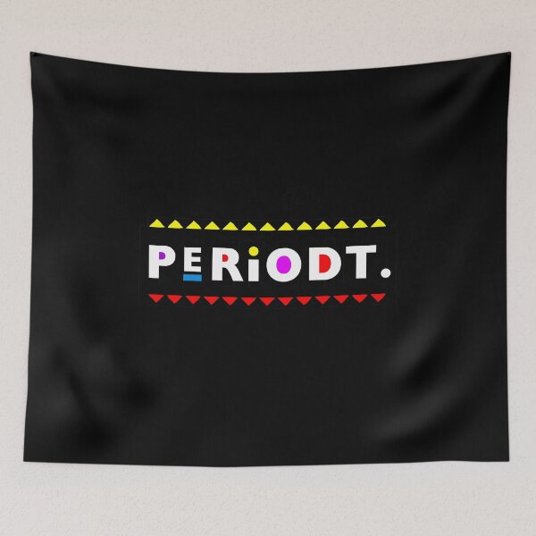 Item preview, Periodt - Multi-colored Funny Martin TV Show Style designed and sold by balbert3.