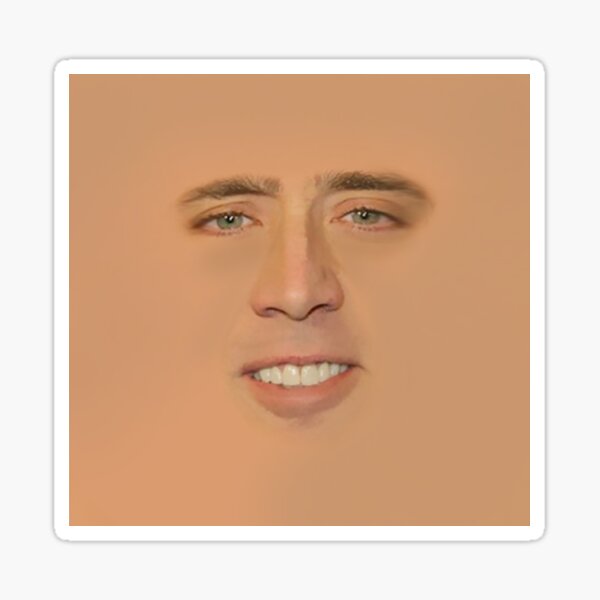 Item preview, Nicolas cage Giant Face designed and sold by DAN13L.