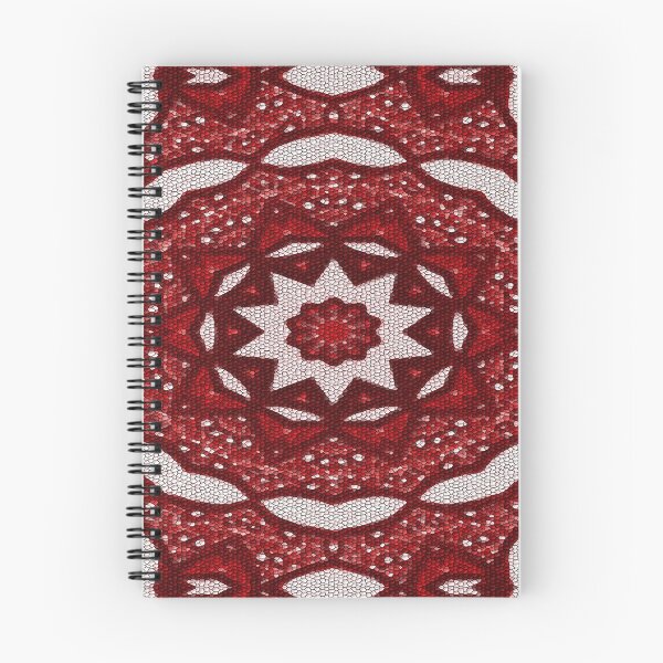 Item preview, Red and White Rave Mosaic Print designed and sold by Manic-Spider.
