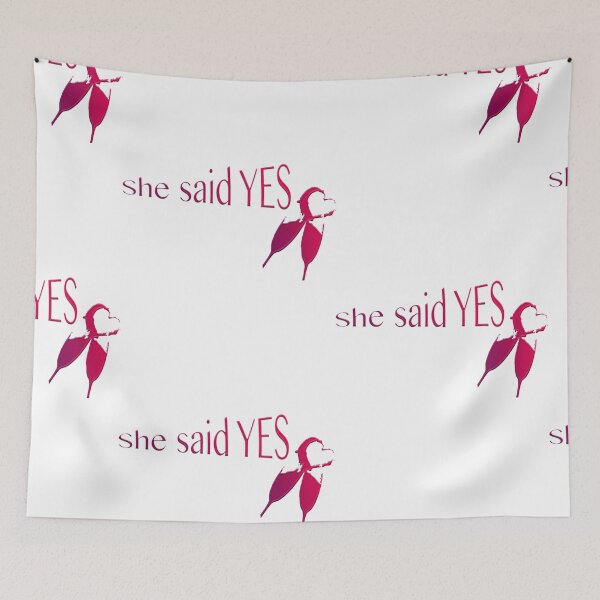 Item preview, She said yes !! designed and sold by SHconcept.