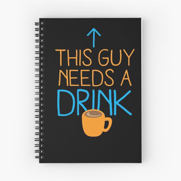 Item preview, This guy needs a drink (coffee cup) designed and sold by jazzydevil.