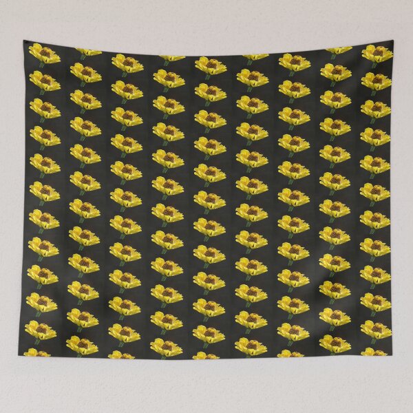 Item preview, Yellow Flower with a Small Bee designed and sold by Mike Ashley.