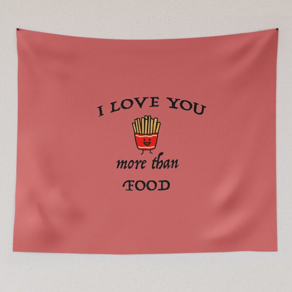 Item preview, I love fries more than anything designed and sold by SHconcept.