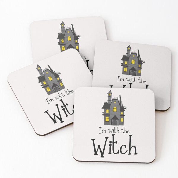Item preview, I'm With The Witch  designed and sold by teegear.