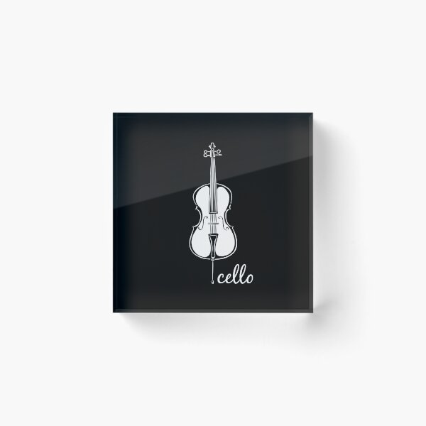 Item preview, Cello Silhouette designed and sold by evisionarts.