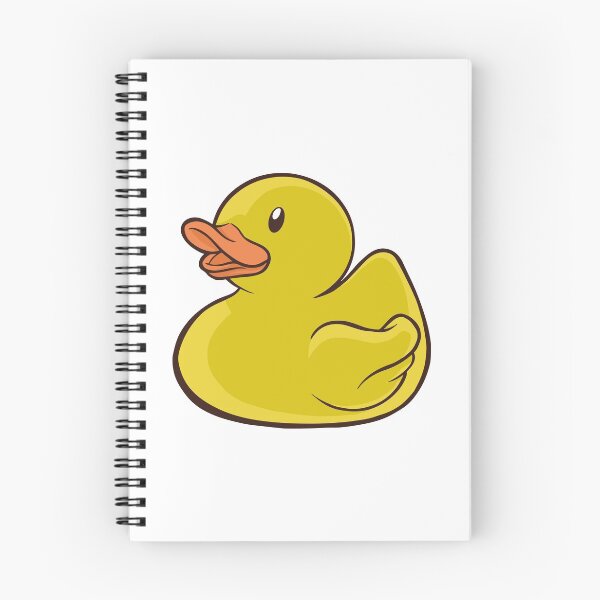 Item preview, Squeaky duckling duck yellow design designed and sold by KleinJenny.