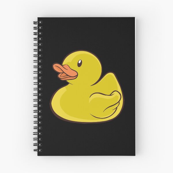 Item preview, Squeaky duckling duck yellow design designed and sold by KleinJenny.