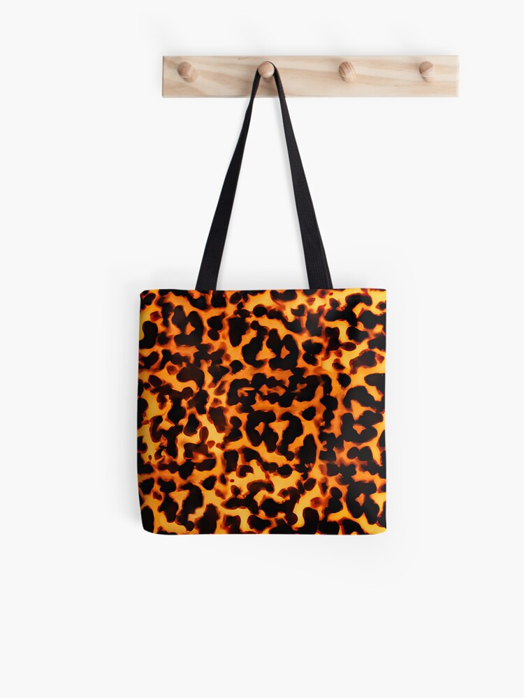 tortoise shell tote bag