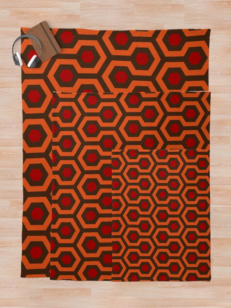 Alternate view of The Shining Carpet Throw Blanket