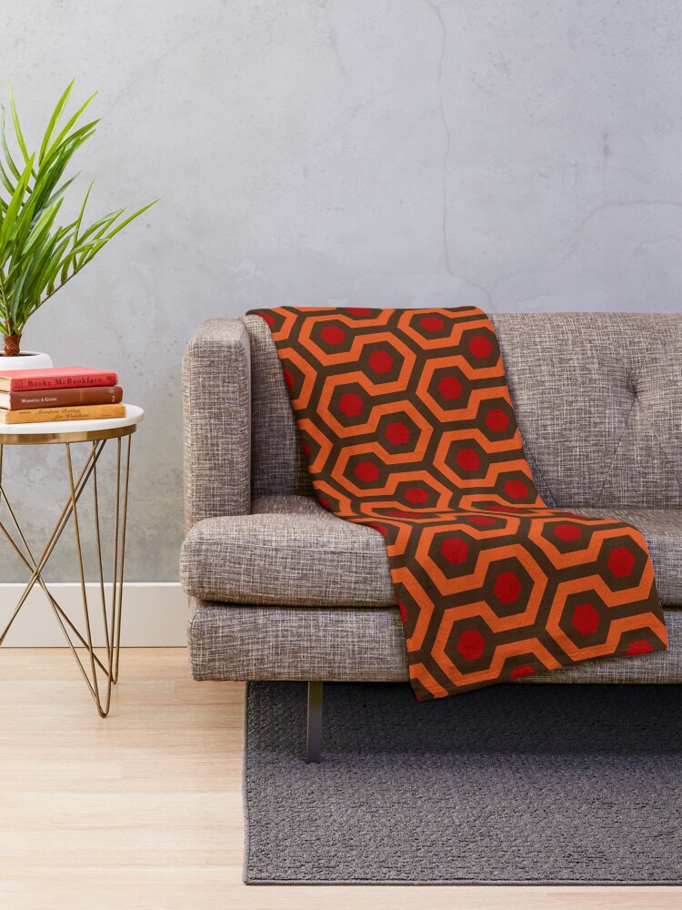 Alternate view of The Shining Carpet Throw Blanket