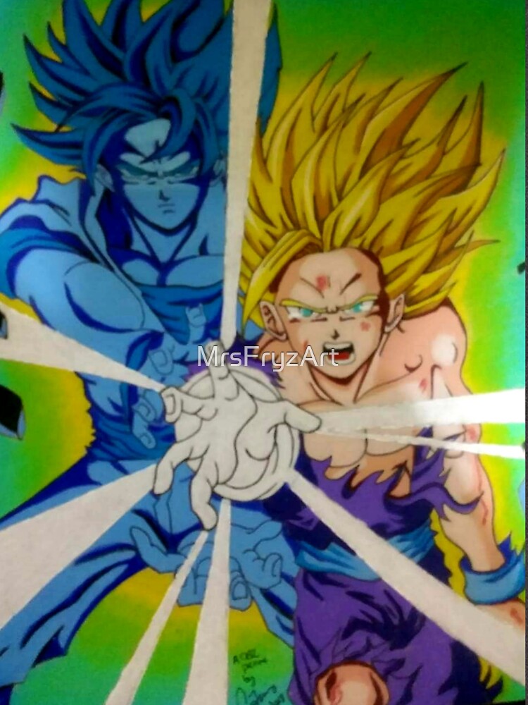 Gohan Ssj2 T Shirt For Sale By Mrsfryzart Redbubble Dbz T Shirts Dragon Ball T Shirts 9479