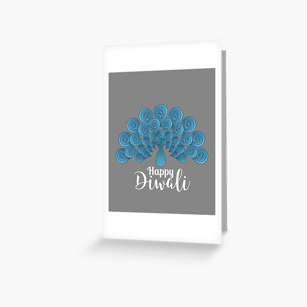 Top Fun Happy Diwali Festival Gift Design Greeting Card