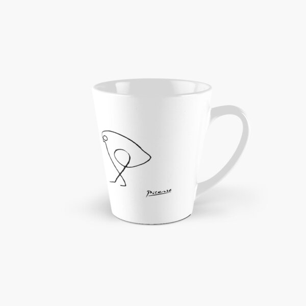Pablo Picasso The Sparrow (Bird of Prey) T Shirt, Artwork Sketch Reproduction, tshirt, tee, jersey, poster, artwork Tall Mug