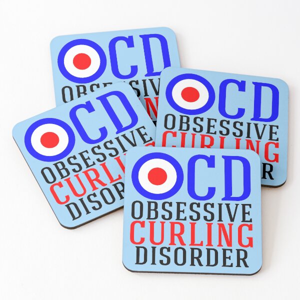 Item preview, Obsessive Curling Disorder designed and sold by Epic Love Designs.