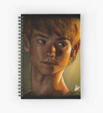 The maze runner - Newt (Thomas brodie sangster) Spiral Notebook