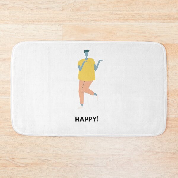 Item preview, Happy Symbol of a man playing designed and sold by TextyQuotes.