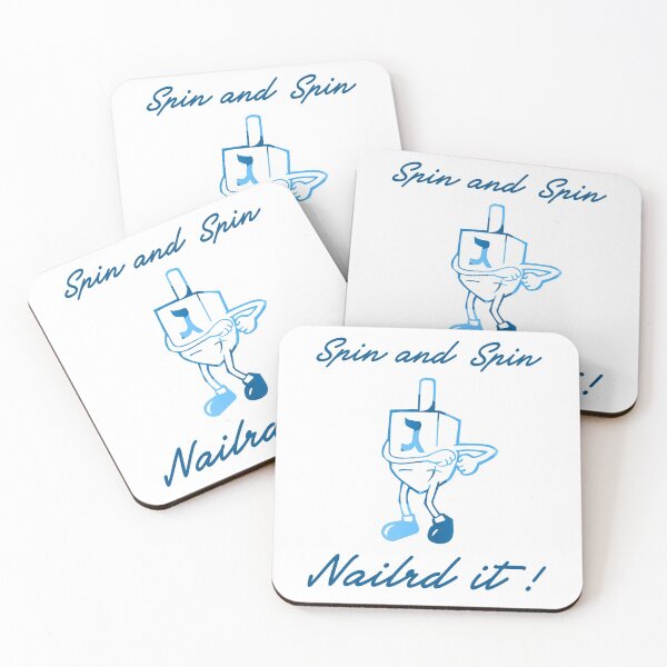 Item preview, Chanukkah-blue-color, dreidel, dreydl, dreydlekh, sevivon, designed and sold by Pointit.