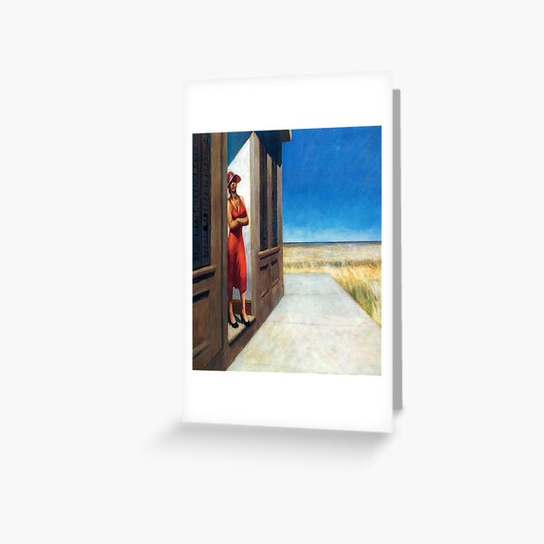 Carolina Morning-Edward Hopper Greeting Card