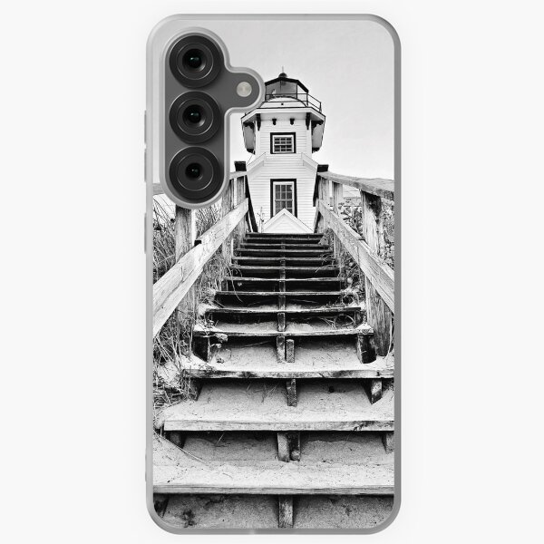 Item preview, “Mission Point Lighthouse” - Black and White designed and sold by Creatively Colette’s .