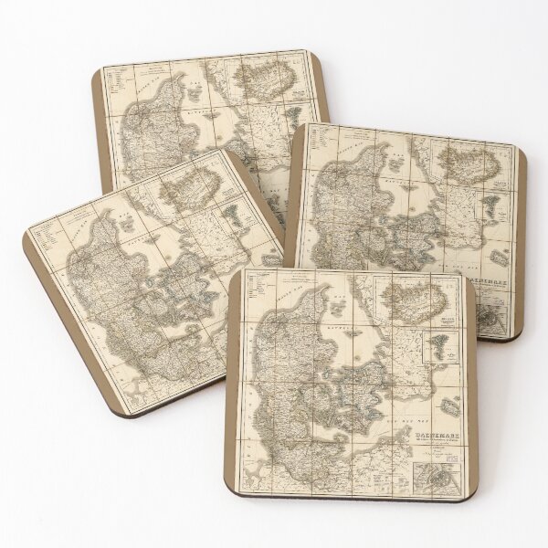 Item preview, Daenmark mit seinen Nebenländern in Europa (1856) designed and sold by allhistory.
