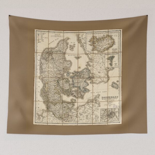Item preview, Daenmark mit seinen Nebenländern in Europa (1856) designed and sold by allhistory.