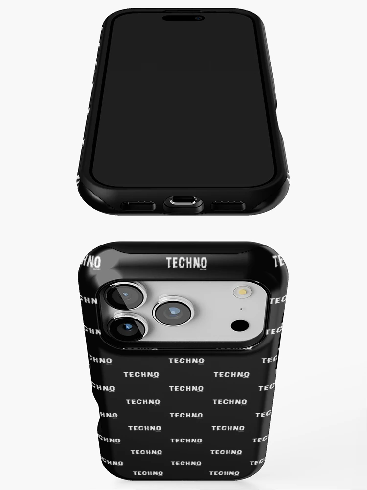 Thumbnail 3 of 4, iPhone Case, TECHNO Shifted Rave On! designed and sold by Rave-On.