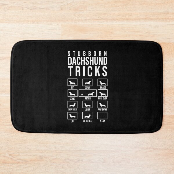 Item preview, Stubborn dachshund tricks designed and sold by Mesyo.