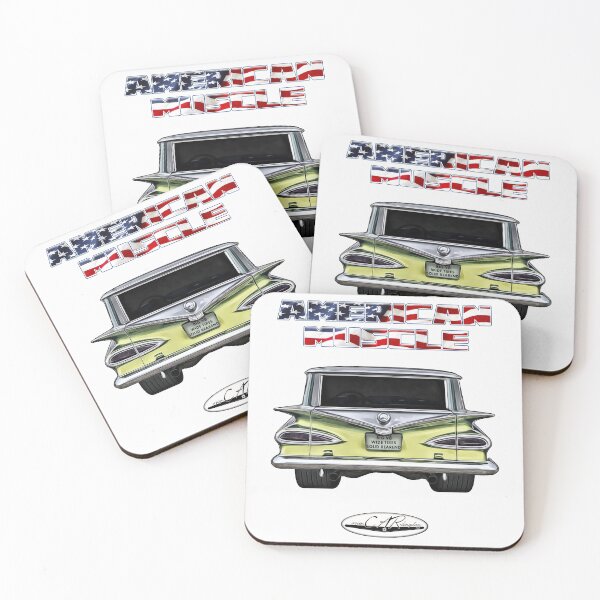 Item preview, 1959 Hotrod Muscle Car Oldtimer Youngtimer 59 designed and sold by Synonym9.