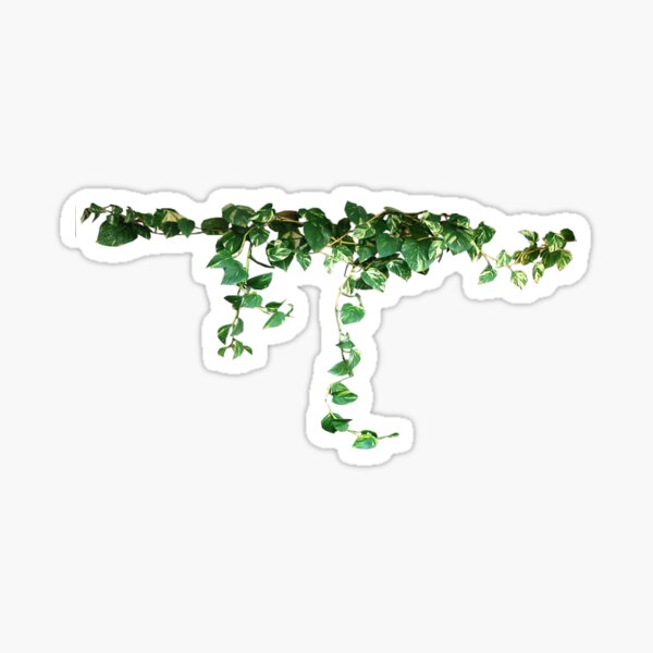 Sticker nature feuilles tropicales verdoyantes – Stickers STICKERS