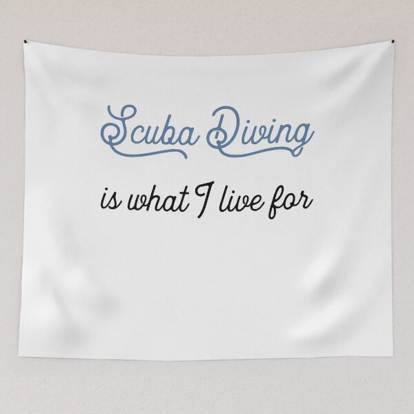Item preview, scuba diving is what I live for designed and sold by Vectorqueen.