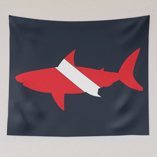 Item preview, Scuba Diving (Shark) designed and sold by CM-PD.