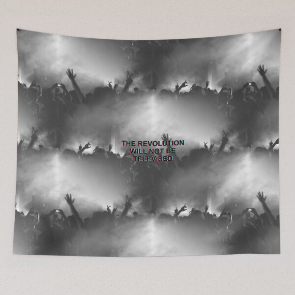 Item preview, THE REVOLUTION WILL NOT BE TELEVISED designed and sold by VolatileMatter.